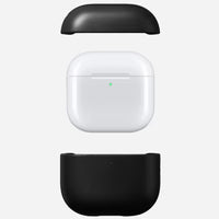 NOMAD Modern Leather Case for AirPods 4 – Black (Ecco Leather)
