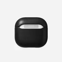 NOMAD Modern Leather Case for AirPods 4 – Black (Ecco Leather)