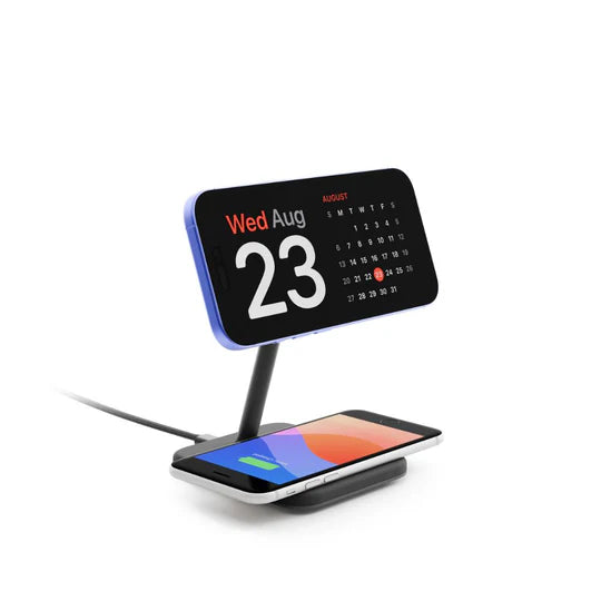 Twelve South HiRise 2 Deluxe 2-in-1 Qi2 Charger – Black
