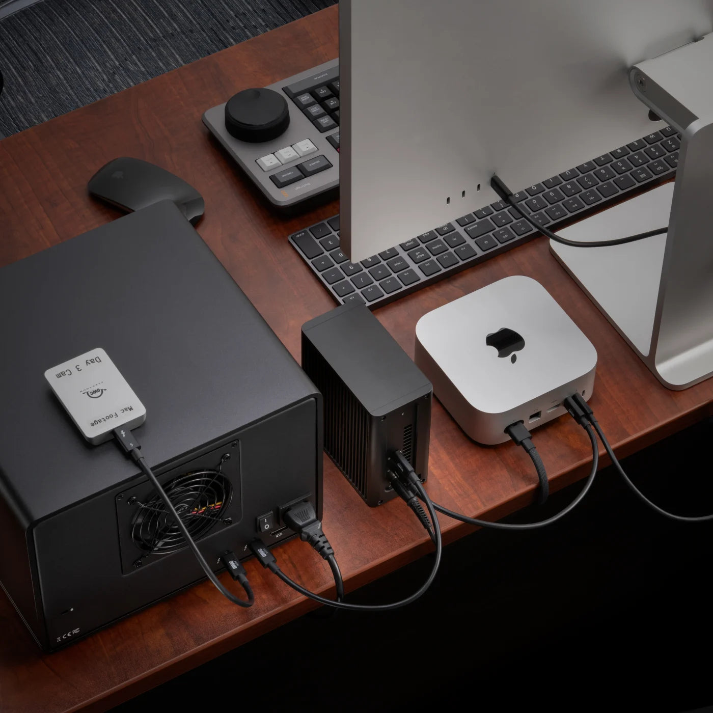 OWC Express 4M2 Ultra Thunderbolt 5 NVMe RAID Enclosure OWC