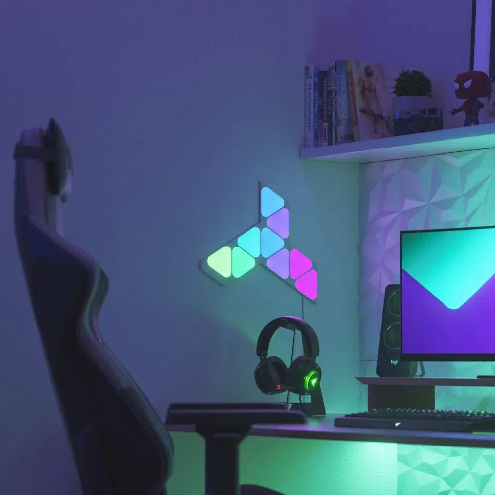 Nanoleaf Shapes - Mini Triangles Starter Kit (9 Panels)