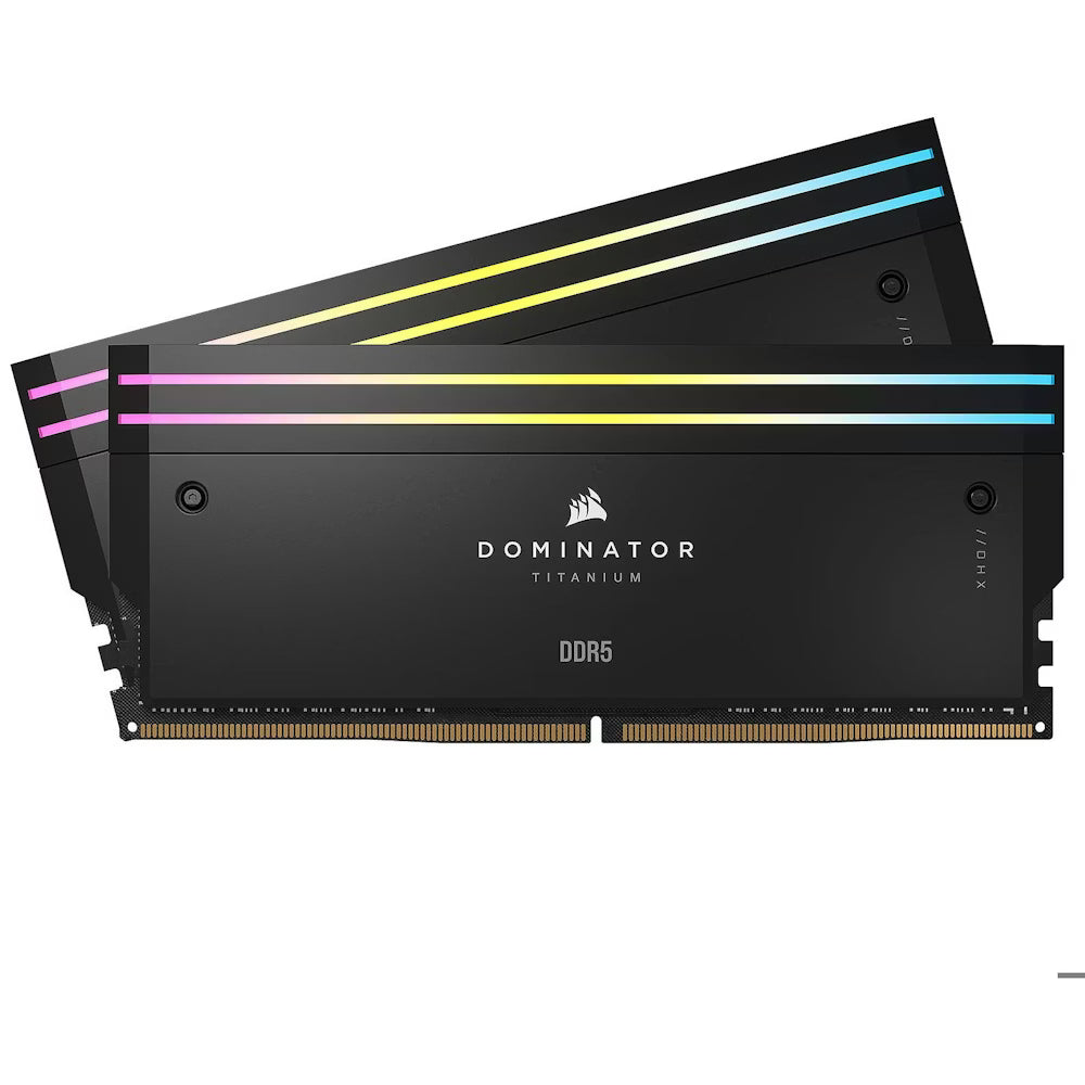 Corsair Dominator Titanium RGB 64GB Kit (2x32GB) DDR5-6600 C32 Memory Kit-2