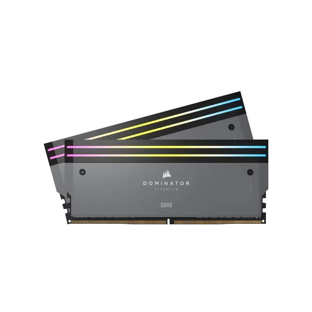Corsair Dominator Titanium RGB 64GB Kit (2x32GB) DDR5-6600 C32 Memory Kit-5