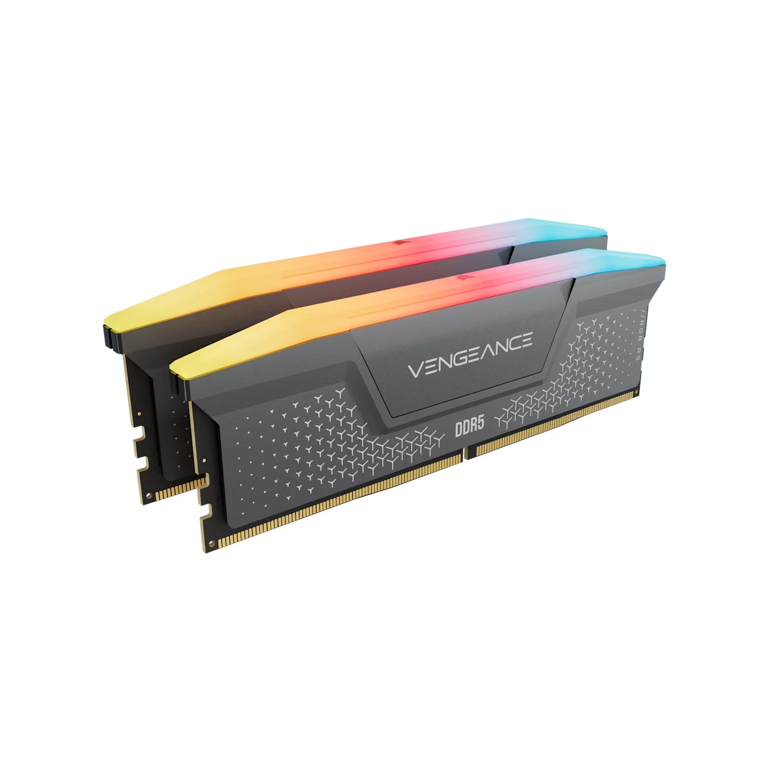 Corsair Vengeance RGB 32GB Kit (2x16GB) XMP/EXPO DDR5-6000 C36 Memory Kit (Grey)