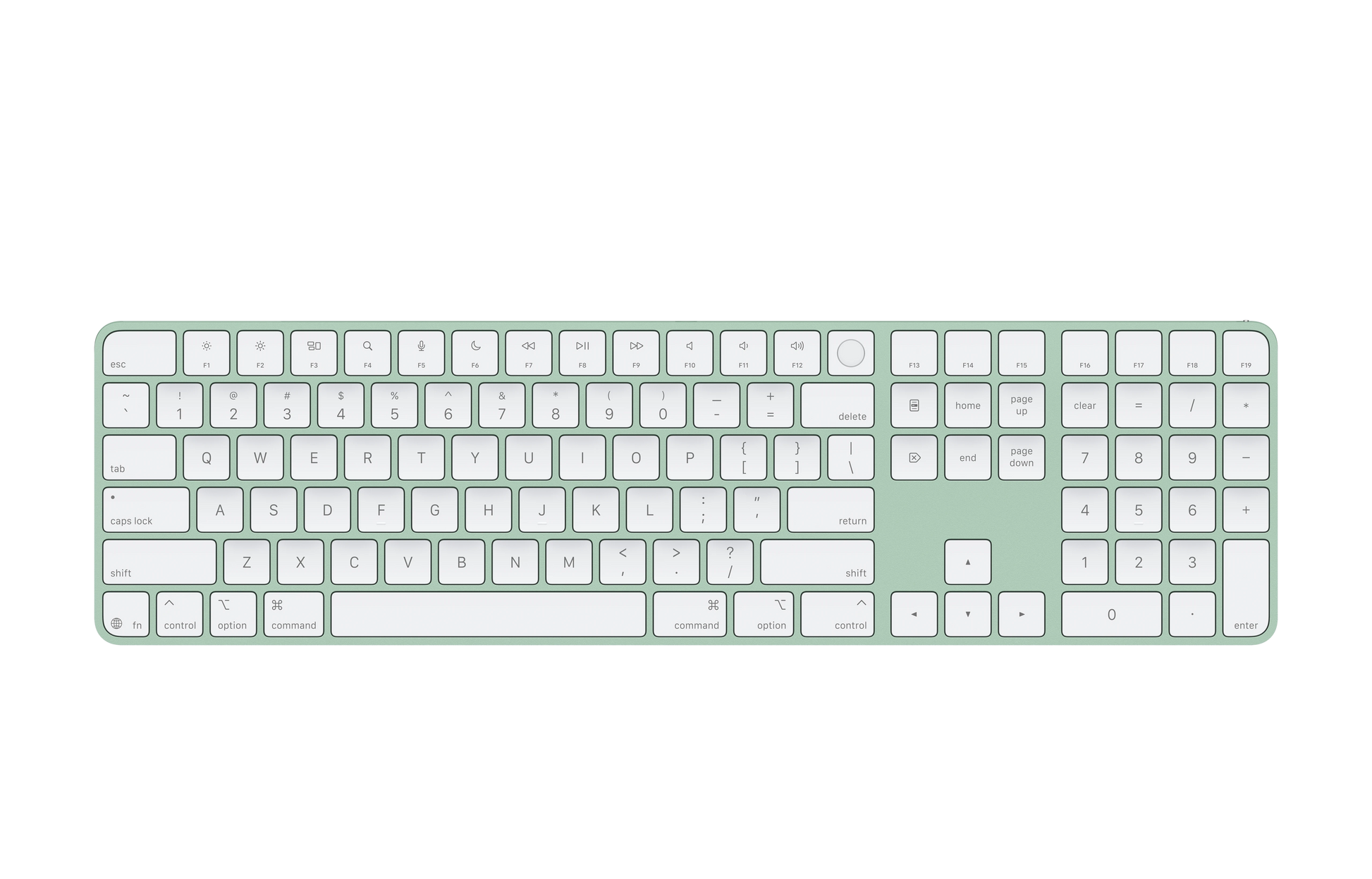 Apple Magic Keyboard USB-C + Touch ID and Numeric Keypad (US-Layout)-2