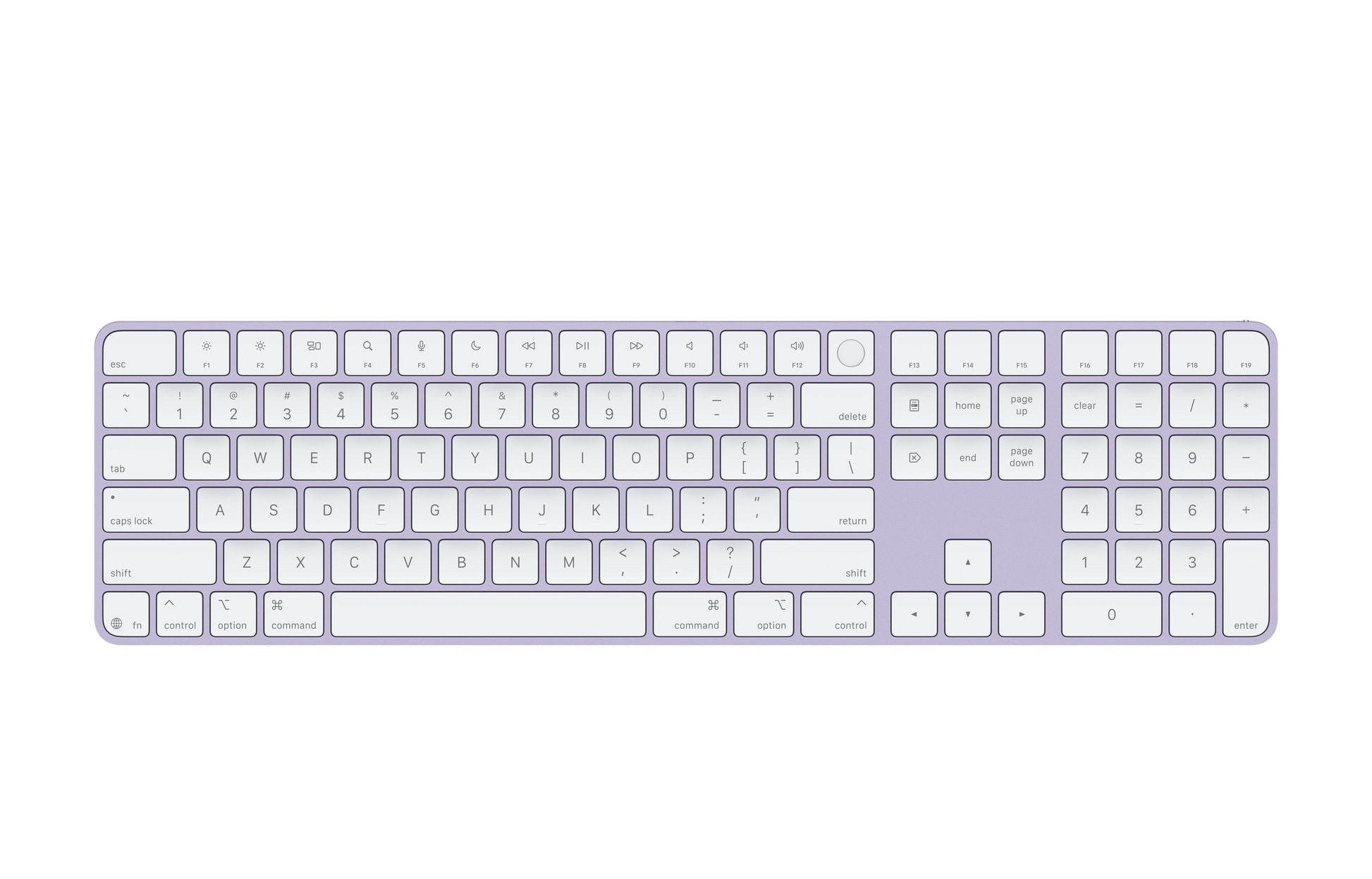 Apple Magic Keyboard USB-C + Touch ID and Numeric Keypad (US-Layout)-7