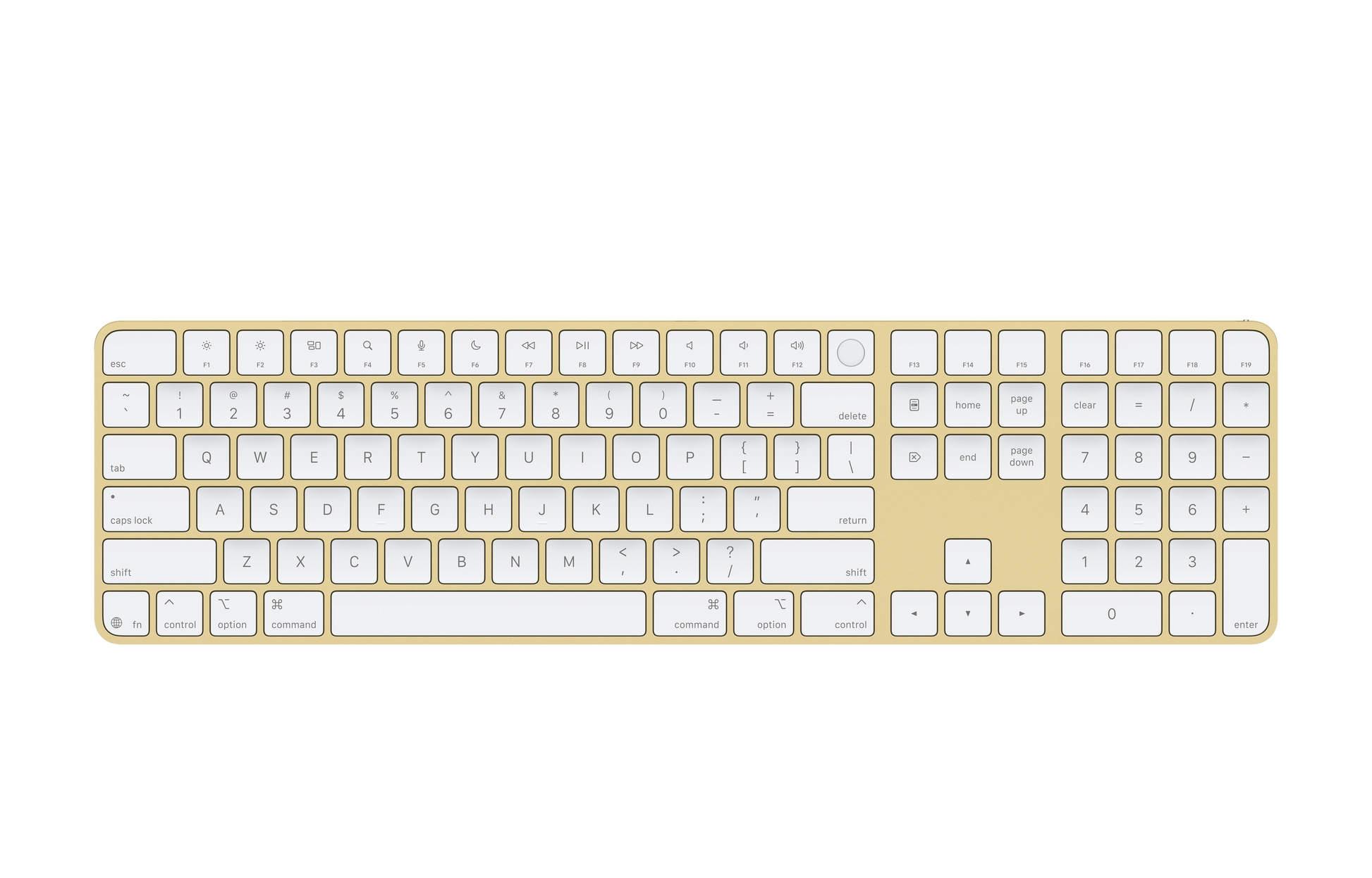Apple Magic Keyboard USB-C + Touch ID and Numeric Keypad (US-Layout)-6