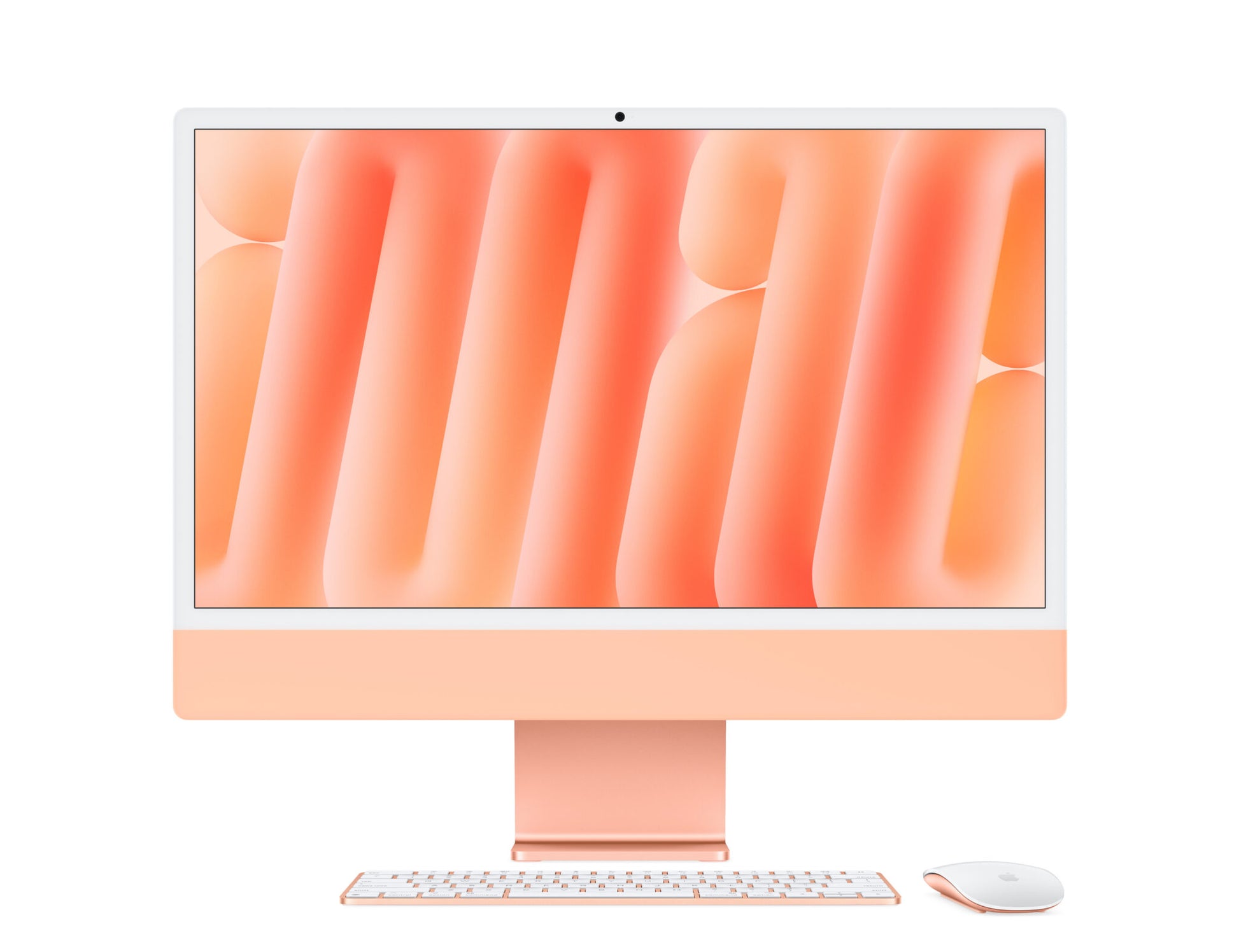 Apple iMac M4 8-Core CPU 8-Core GPU - 512GB - No Ethernet - orange-1