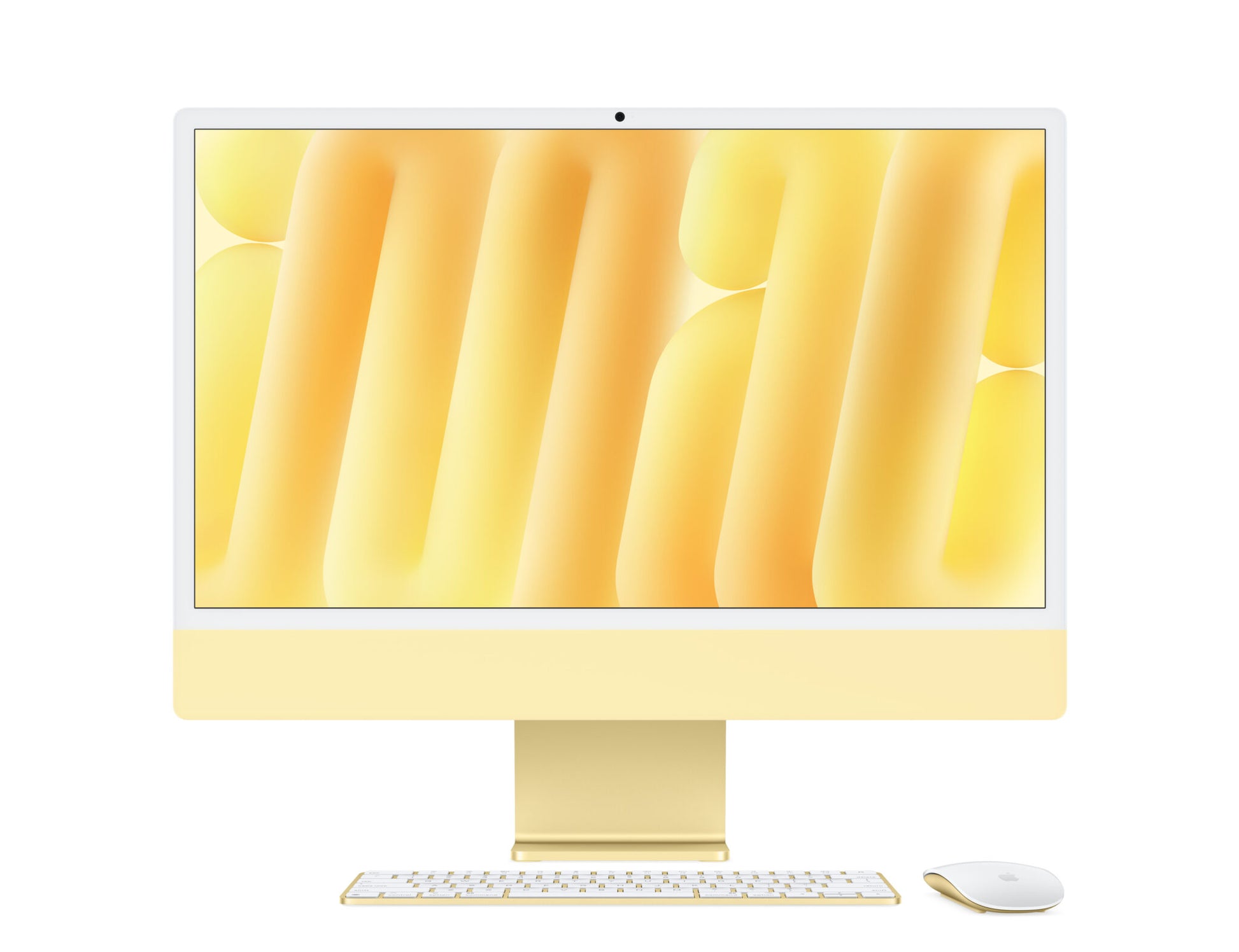 Apple iMac M4 8-Core CPU 8-Core GPU - 512GB - No Ethernet - yellow-1