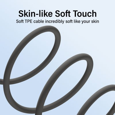 iQuick PowerWire 1 Series TPE Charging Data Cable Type-C to iP 3m