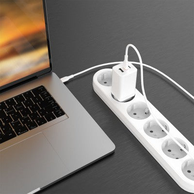 iQuick PowerWire 1 Series TPE Charging Data Cable Type-C to iP 3m