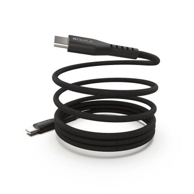 iQuick MagWire 1 Series Self-winding Charging Data Cable 100W/5A 1m