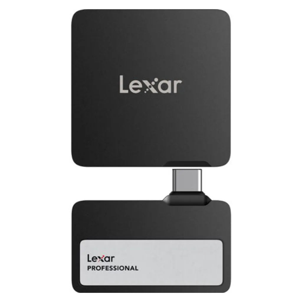 Lexar Professional GO SL400 2TB USB-C 3.2 Portable SSD with Hub