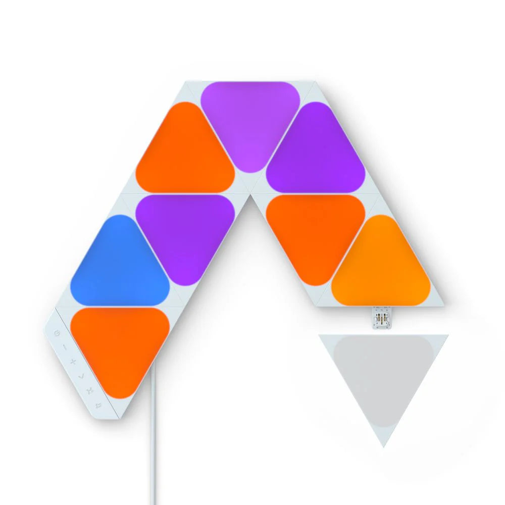 Nanoleaf Shapes - Mini Triangles Starter Kit (9 Panels)
