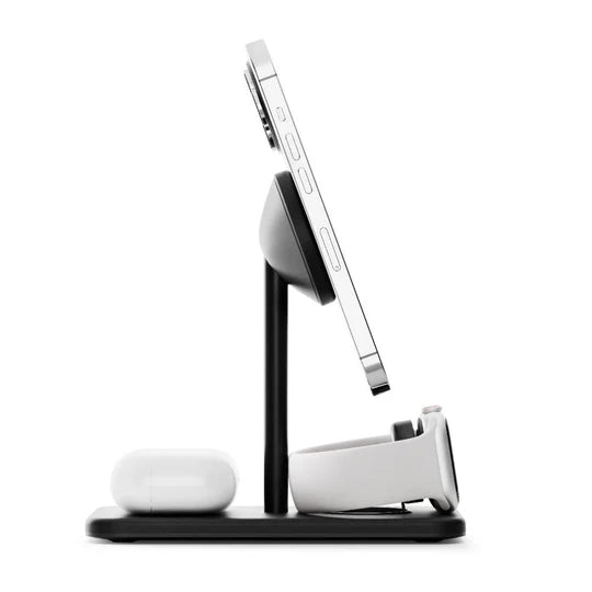 Twelve South HiRise 3 Deluxe – 3-in-1 MagSafe Charging Stand (Black)