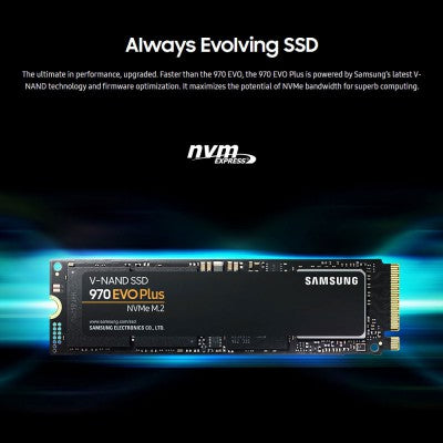 Samsung 1TB 970 EVO Plus NVMe M.2 SSD (MZ-V7S1T0BW)