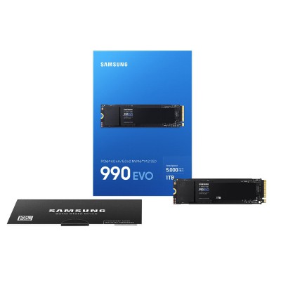 Samsung 1TB 990 EVO NVMe M.2 (MZ-V9E1T0BW)