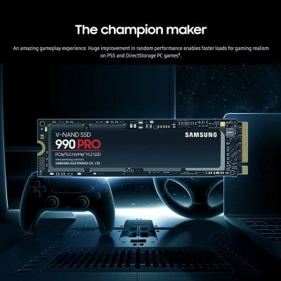Samsung 1TB 990 PRO PCIe 4.0 NVMe M.2 SSD