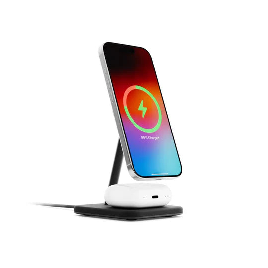 Twelve South HiRise 2 Deluxe 2-in-1 Qi2 Charger – Black