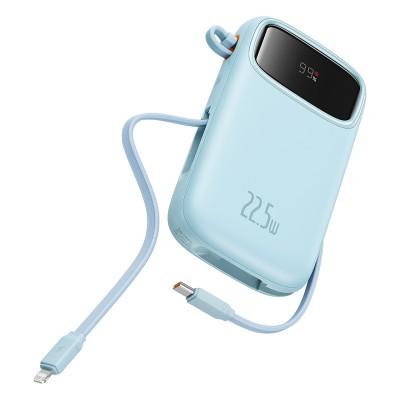 Baseus Qpow2 Dual-Cable Digital Display Fast Charge Power Bank 10000mAh 22.5W