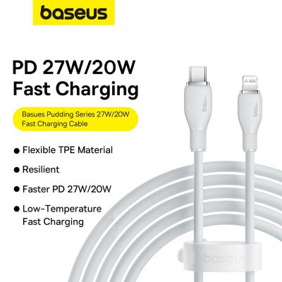 Baseus Pudding Series Fast Charging Cable Type-C to iP 20W 1.2m