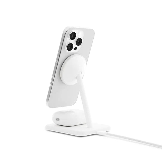 Twelve South HiRise 2 Deluxe 2-in-1 Qi2 Charger – White