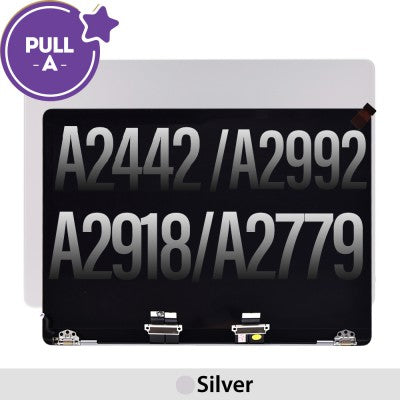 Complete LCD Display Assembly for MacBook Pro 14-inch A2442 / A2779 / A2918 / A2992 – Silver