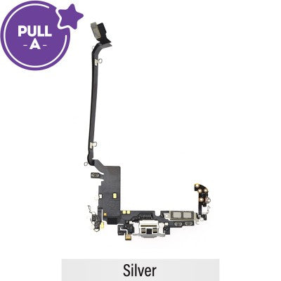 Original pulled charging port assembly designed for China-region iPhone variants.-1
