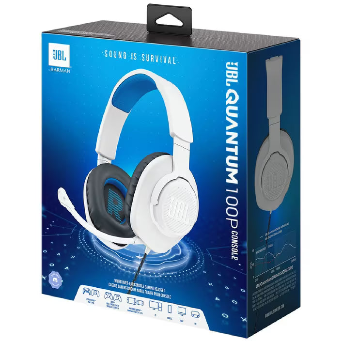 JBL Quantum 100P Wired Gaming Headset PS5