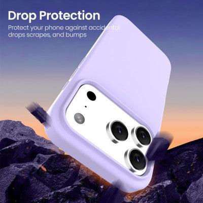 iPhone 17 Pro Max Liquid Silicone MagSafe Case Cover