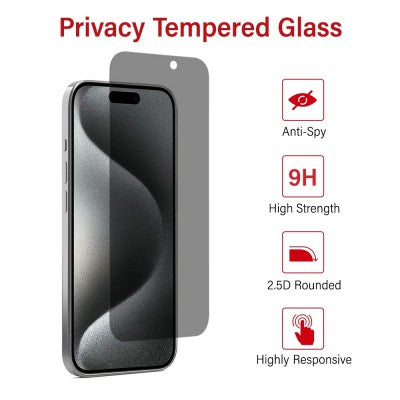 iPhone 17 Air Privacy Tempered Glass Screen Protector