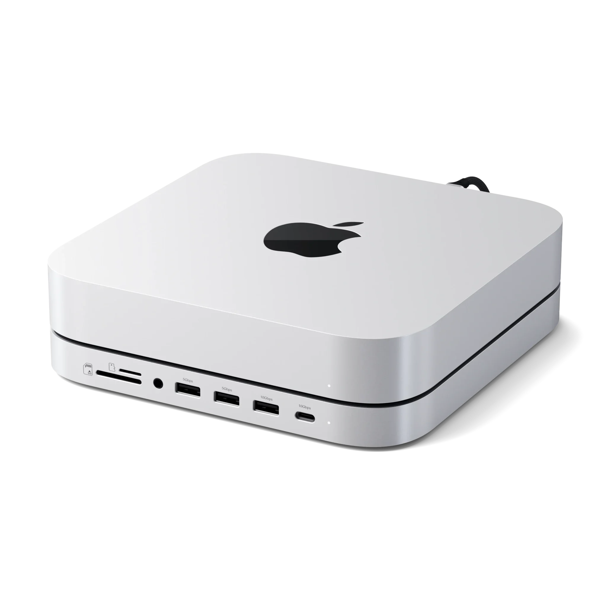 Satechi Aluminium Stand & Hub For Mac Mini M1-M2/ Studio With NVMe SSD Enclosure