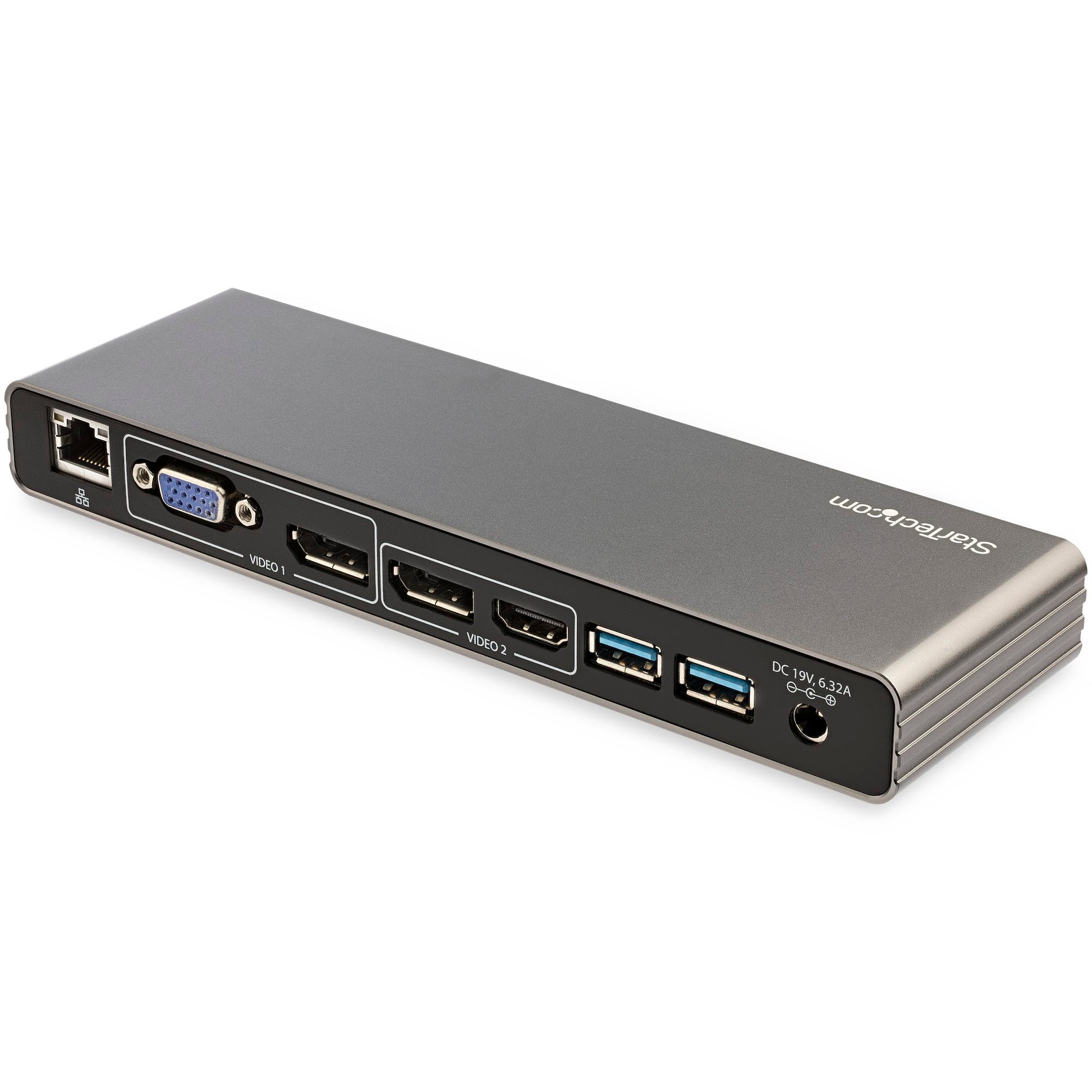 StarTech Thunderbolt 3 Dock – Dual 4K 60Hz Laptop Docking Station with HDMI, DisplayPort & VGA-8