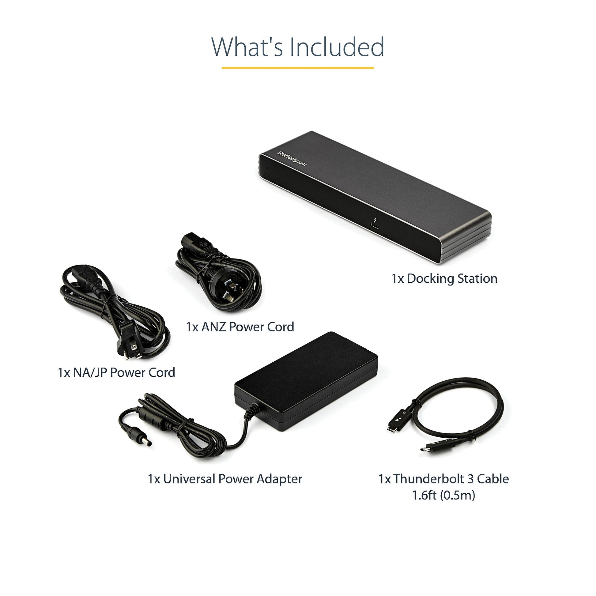 StarTech Thunderbolt 3 Dock – Dual 4K 60Hz Laptop Docking Station with HDMI, DisplayPort & VGA-6